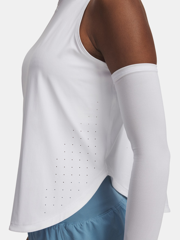 Under Armour Dámske tielko Under Armour UA Launch Elite Tank-WHT