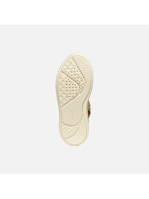 Geox Hnedé dievčenské tenisky Geox Laquinny WPF