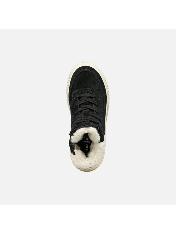 Geox Čierne dievčenské tenisky Geox Laquinny WPF