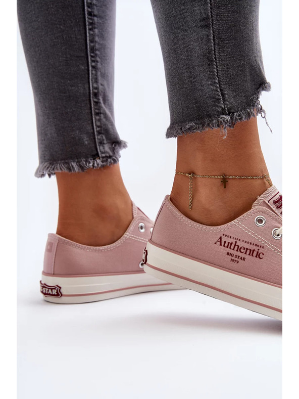 BIG STAR SHOES Dámske tenisky Big Star – ružové