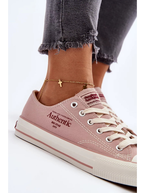 BIG STAR SHOES Dámske tenisky Big Star – ružové