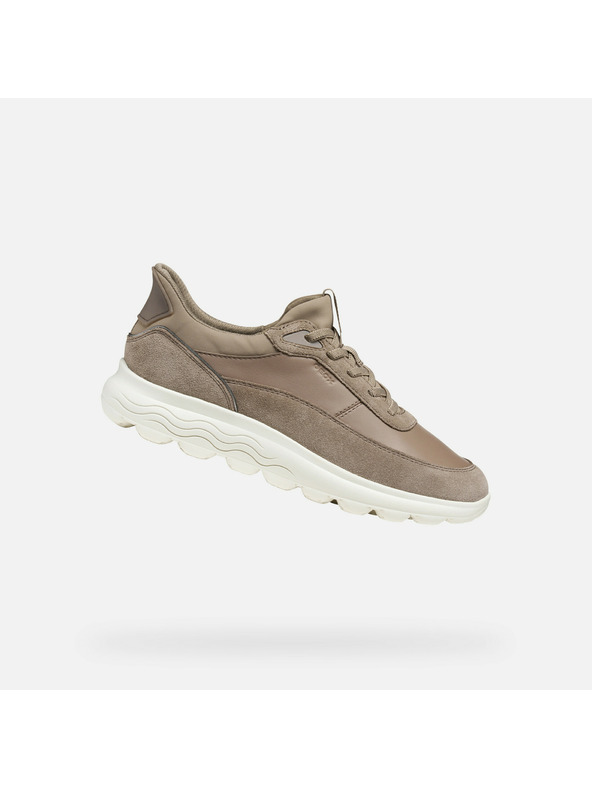 Geox Béžové dámske tenisky Geox Spherica Plus