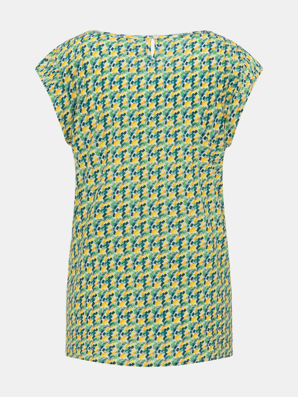 Tranquillo Zelená vzorovaná blúzka Tranquillo