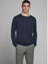 Jack & Jones Tmavomodrá mikina Jack & Jones Leo