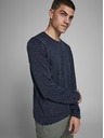 Jack & Jones Tmavomodrá mikina Jack & Jones Leo