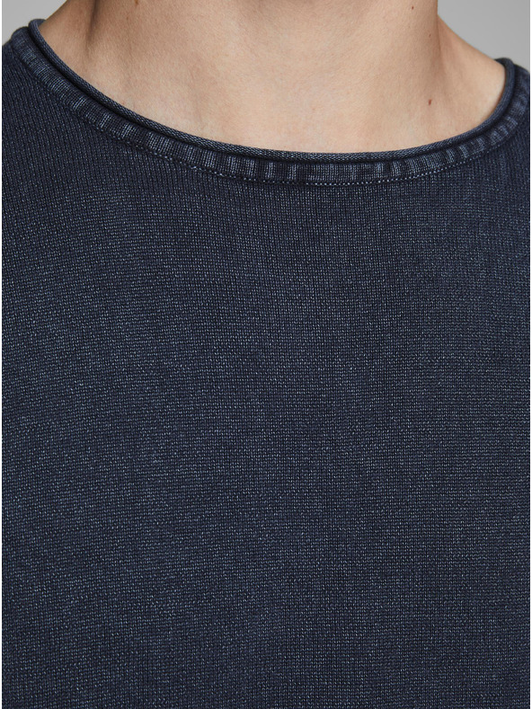 Jack & Jones Tmavomodrá mikina Jack & Jones Leo