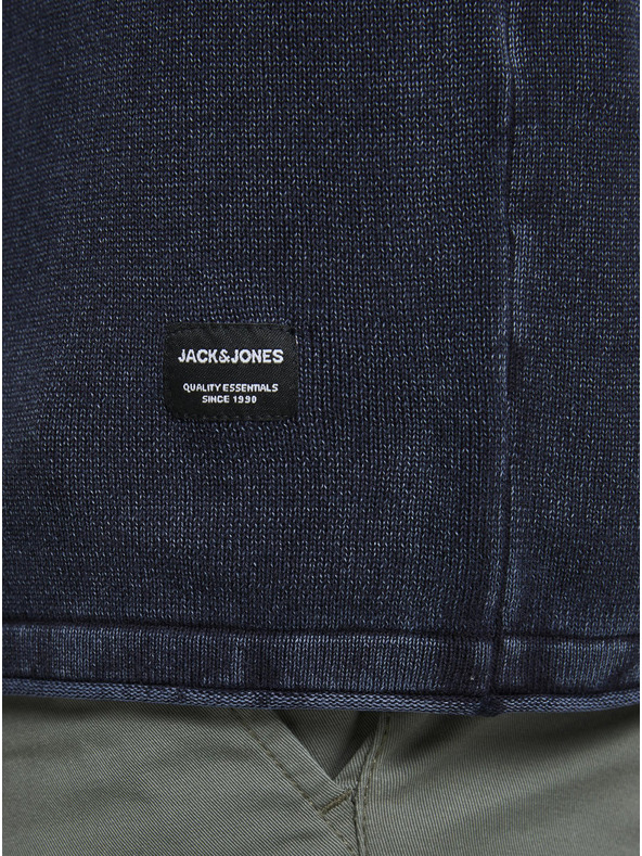 Jack & Jones Tmavomodrá mikina Jack & Jones Leo