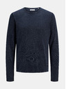Jack & Jones Tmavomodrá mikina Jack & Jones Leo