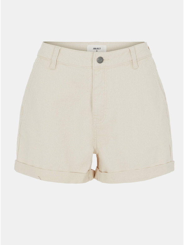 .OBJECT Krémové džínsové šortky .OBJECT Penny