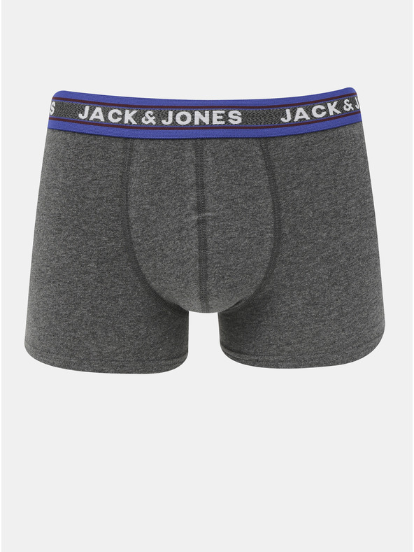 Jack & Jones Súprava piatich boxeriek v zelenej a sivej farbe Jack & Jones Oliver