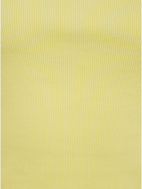 ONLY Žlté krátke základné tielko ONLY Nessa