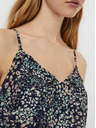 Vero Moda Tmavomodrý kvetinový top VERO MODA Hannah