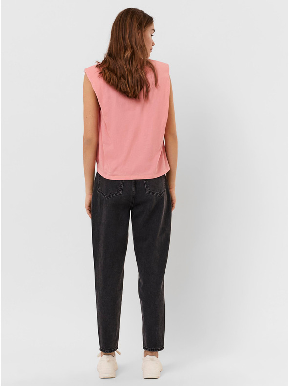 Vero Moda Ružové tričko s VERO MODA Hollie