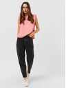 Vero Moda Ružové tričko s VERO MODA Hollie