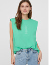 Vero Moda Svetlozelené tričko s VERO MODA Hollie