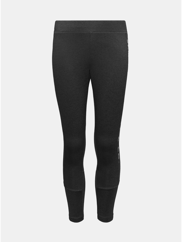 Sam 73 Tmavosivé dievčenské legíny s potlačou SAM 73