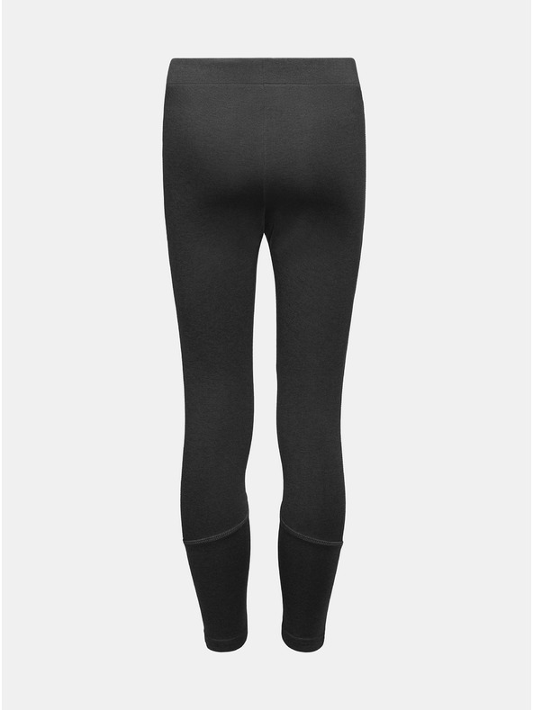 Sam 73 Tmavosivé dievčenské legíny s potlačou SAM 73