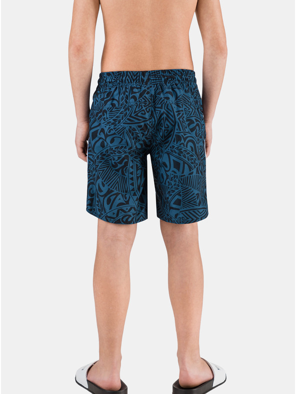 Sam 73 Tmavomodré chlapčenské vzorované plavky SAM 73