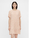 Pieces Ružové kvetinové šaty Pieces Miller