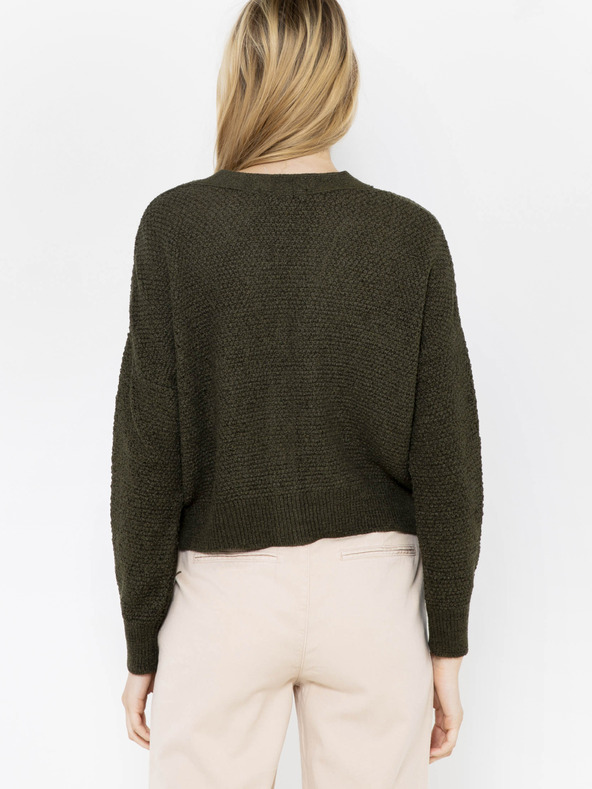 CAMAIEU Zelený sveter CAMAIEU
