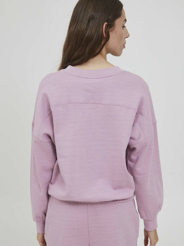 ICHI Ružová dámska mikina ICHI