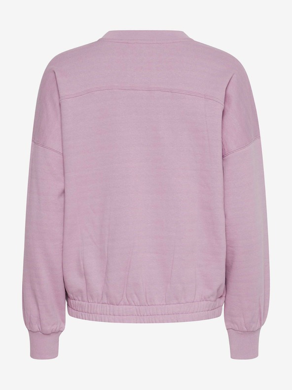 ICHI Ružová dámska mikina ICHI