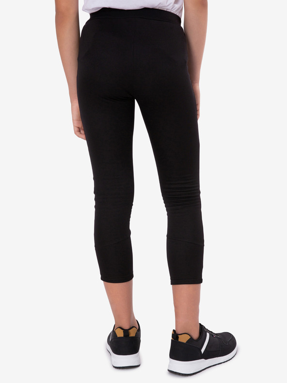 Sam 73 Čierne dievčenské trojštvrťové legíny SAM 73 Lillian