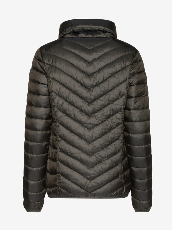 Sam 73 Tmavozelená dámska prešívaná zimná bunda SAM 73