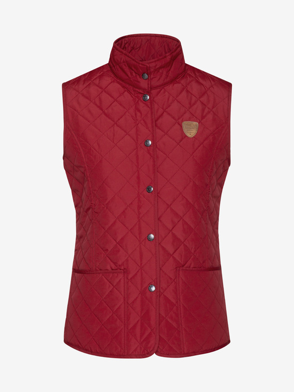 Sam 73 Červená dámska prešívaná vesta Sam 73 Martha
