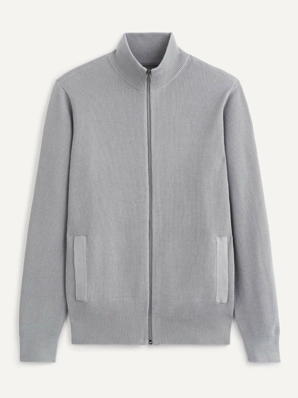 Celio Svetlosivý sveter Celio Sewoof