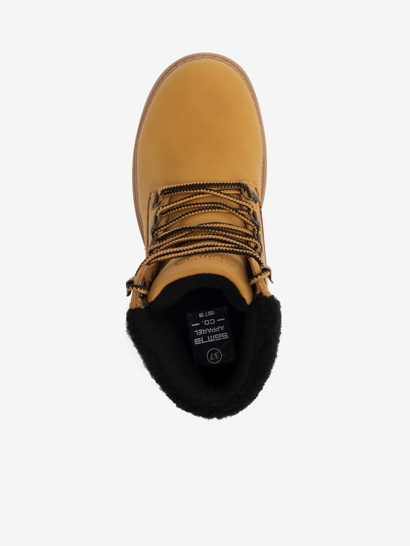 Sam 73 Hnedé dámske členkové topánky Sam 73