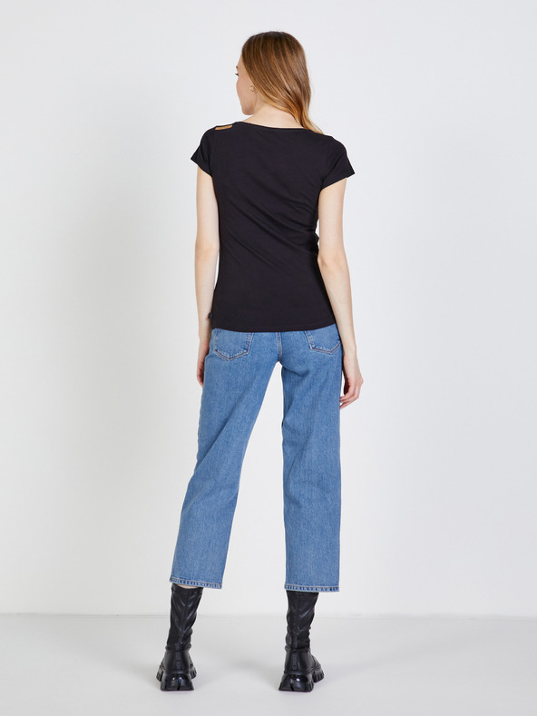 Picture Čierne dámske tričko Obrázok