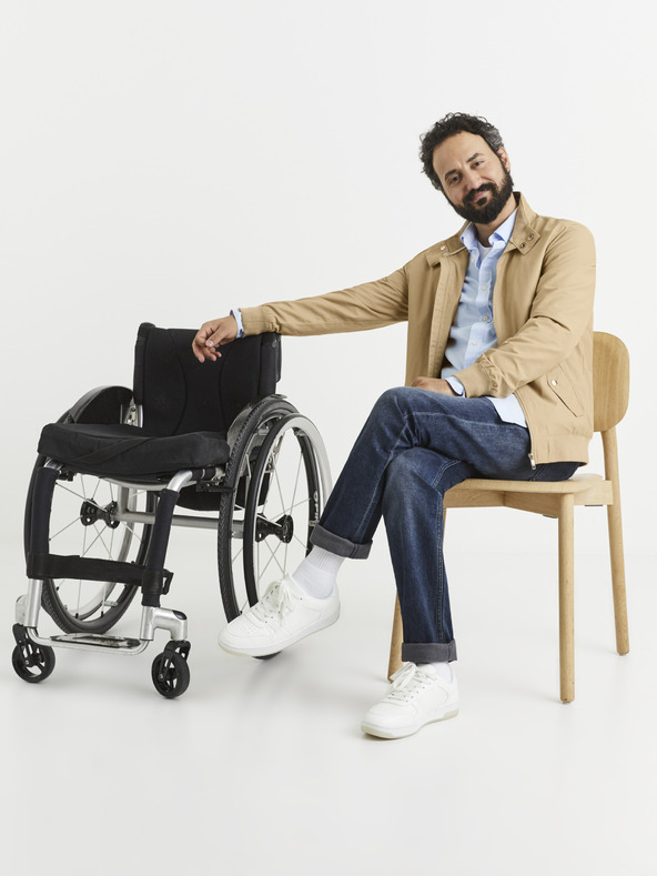 Celio Béžová ľahká bunda Celio Vucotton