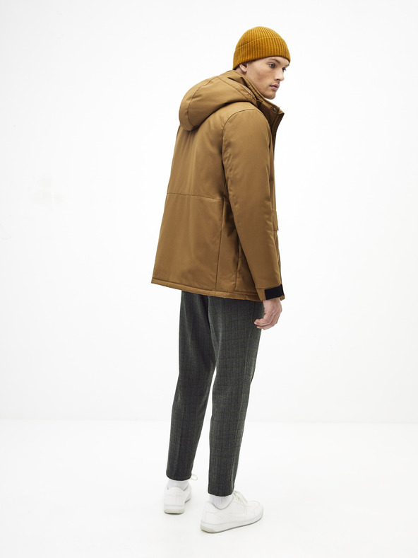 Celio Hnedá bunda Celio Supheat