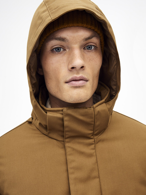 Celio Hnedá bunda Celio Supheat