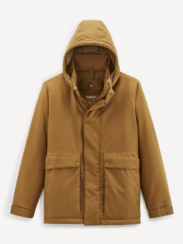 Celio Hnedá bunda Celio Supheat