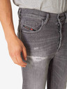 Diesel Šedé pánske džínsy Diesel D-Eetar slim fit