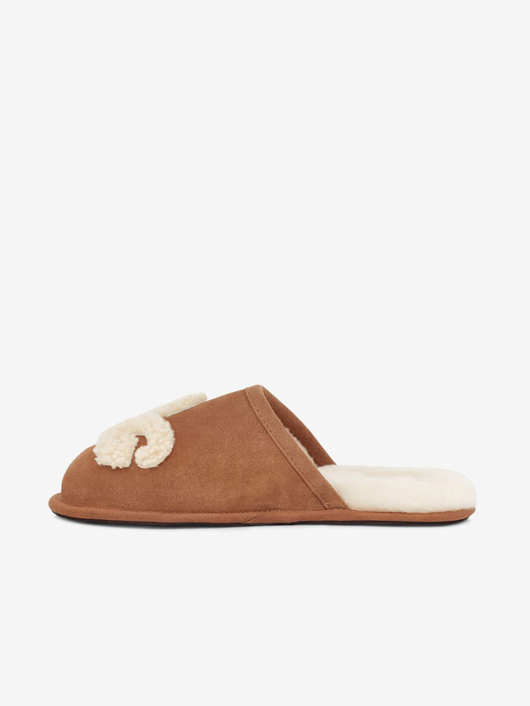 UGG Hnedé pánske semišové domáce topánky UGG Bailey Bow II