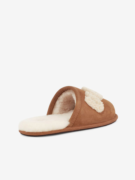 UGG Hnedé pánske semišové domáce topánky UGG Bailey Bow II