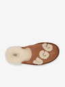 UGG Hnedé pánske semišové domáce topánky UGG Bailey Bow II