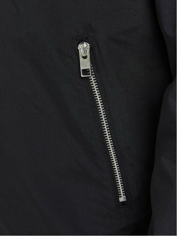 Jack & Jones Čierna bunda Jack & Jones Rush