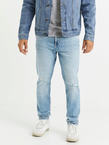 Celio Svetlomodré pánske džínsy Celio Vocarrot1