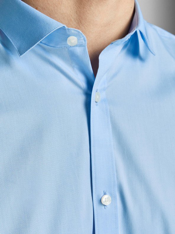 Jack & Jones Svetlomodrá pánska spoločenská košeľa Jack & Jones