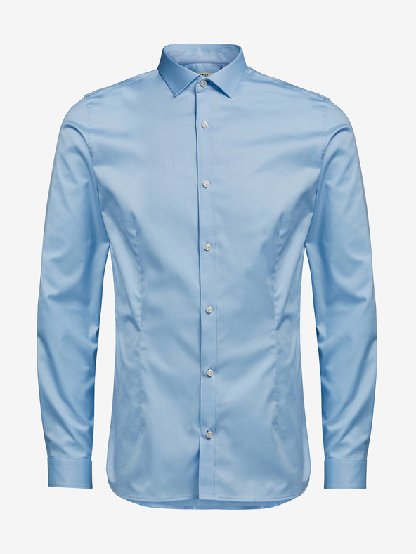 Jack & Jones Svetlomodrá pánska spoločenská košeľa Jack & Jones