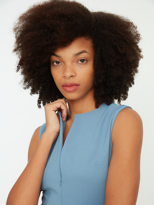 Trendyol Svetlomodré šaty Trendyol