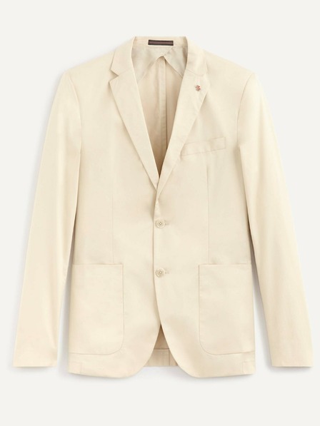 Celio Krémová pánska bunda Celio Rupoe