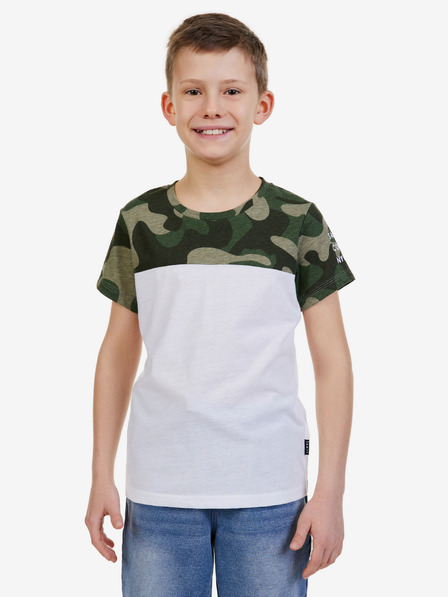 Sam 73 Biele chlapčenské tričko SAM 73 Peter