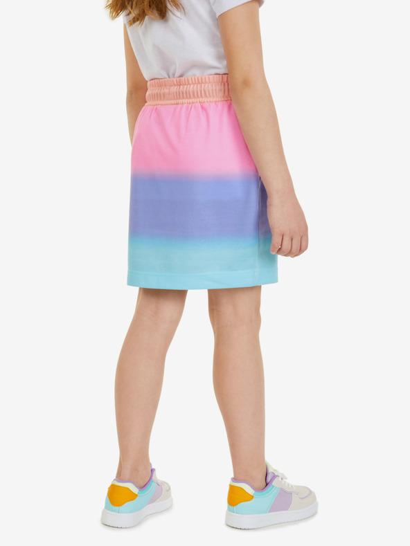 Sam 73 Ružová dievčenská pruhovaná sukňa SAM 73 Abby