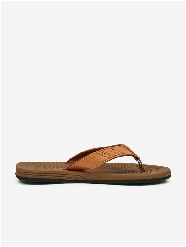 Sam 73 Hnedé dámske žabky SAM 73 Fleme