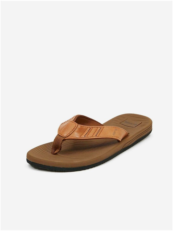 Sam 73 Hnedé dámske žabky SAM 73 Fleme